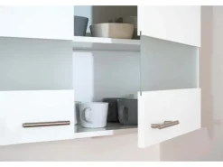 Respekta Küchenzeile ohne E-Geräte LBKB280WW 280 cm Weiß