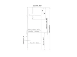 Respekta Küchenzeile ohne E-Geräte LBKB270BG 270 cm Grau-Buche Nachbildung