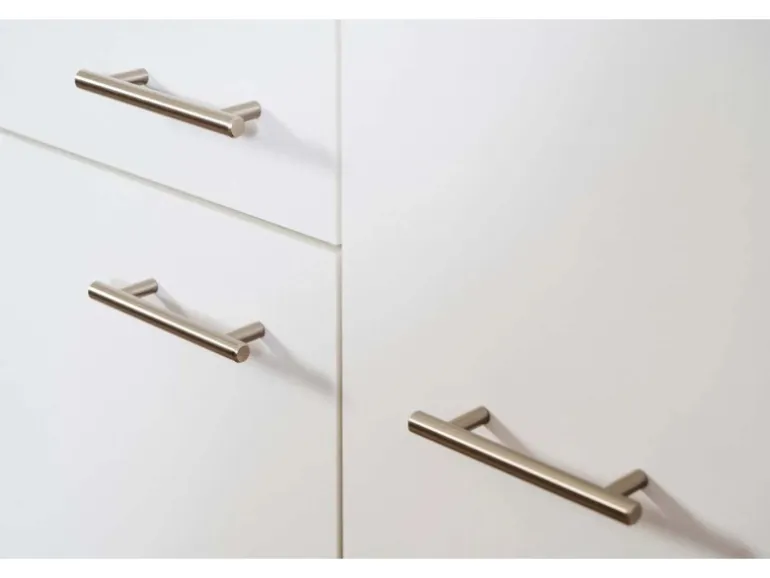 Respekta Küchenzeile ohne E-Geräte LBKB270ESW 270 cm Weiß-Eiche Sonoma Sägerau