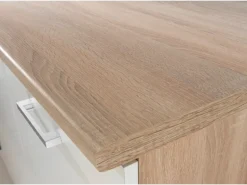 Respekta Küchenzeile Petunia LBKB280ENWP ohne E-Geräte 280 cm Weiß