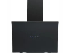 Respekta Konkave Schräghaube Alia Glasschirm Schwarz 60 cm