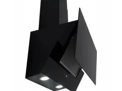 Respekta Kopffreie Schräghaube Nika Glasschirm Schwarz 60 cm