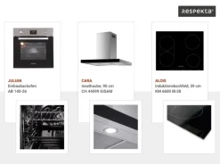 Respekta Landhaus Winkelküche/ Inselküche Anton 280 x 172 cm Lärche Weiß