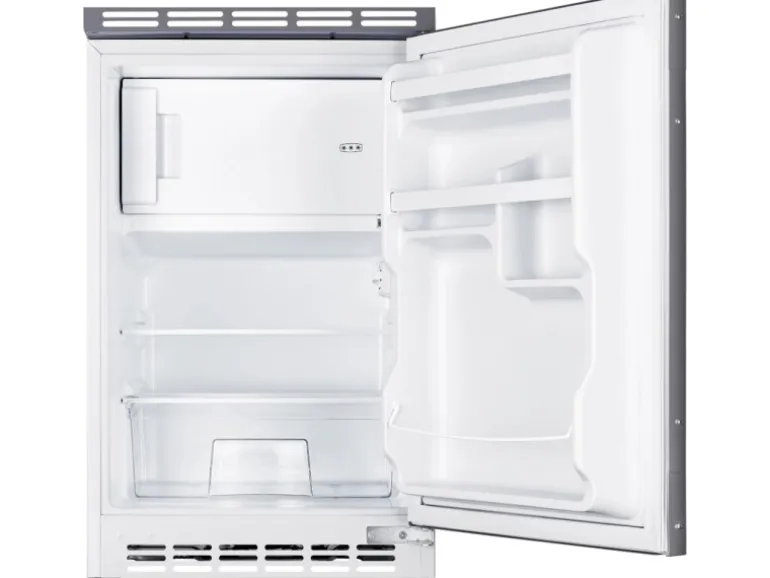 Respekta Miniküche KB160ESWMI 160 cm Weiß-Eiche Sonoma Nachbildung Mikrowelle