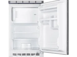 Respekta Miniküche MK100ESSC 100 cm Schwarz-Eiche Sägerau Nachbildung