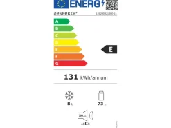 Respekta Miniküche MK100WOSC 100 cm Weiß