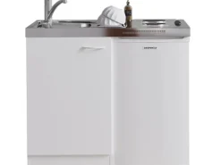 Respekta Miniküche Pantry 100S 100 cm Weiß