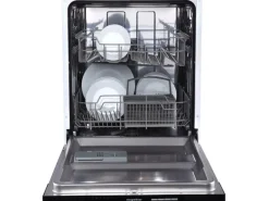 Respekta Premium Inselküche 310 cm Grau Hochglanz-Weiß