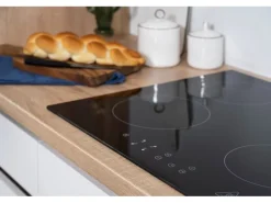 Respekta Premium Küchenzeile Grifflos 395 cm Grau Hochglanz-Eiche Sägerau