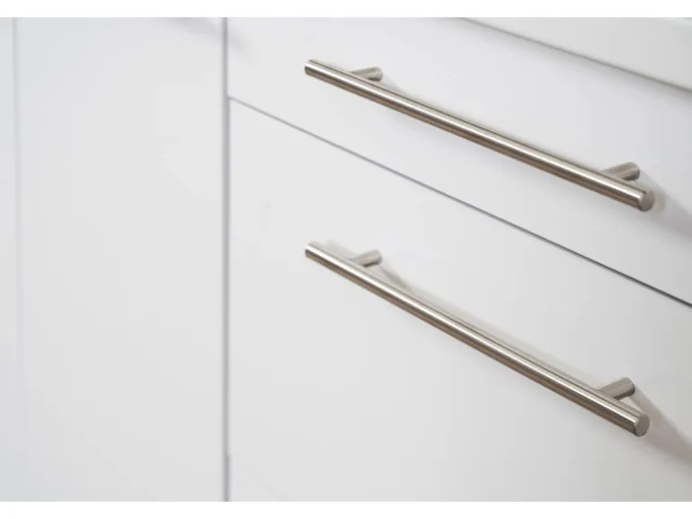 Respekta Premium Küchenzeile 270 cm Schwarz Hochglanz-Weiß