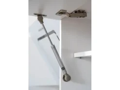 Respekta Premium Küchenzeile 270 cm Schwarz Hochglanz-Weiß