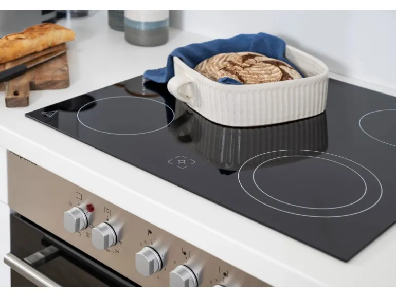 Respekta Premium Küchenzeile 300 cm Schwarz Hochglanz-Weiß