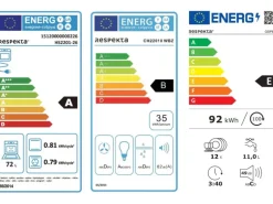Respekta Premium Küchenzeile 250 cm Weiß Hochglanz