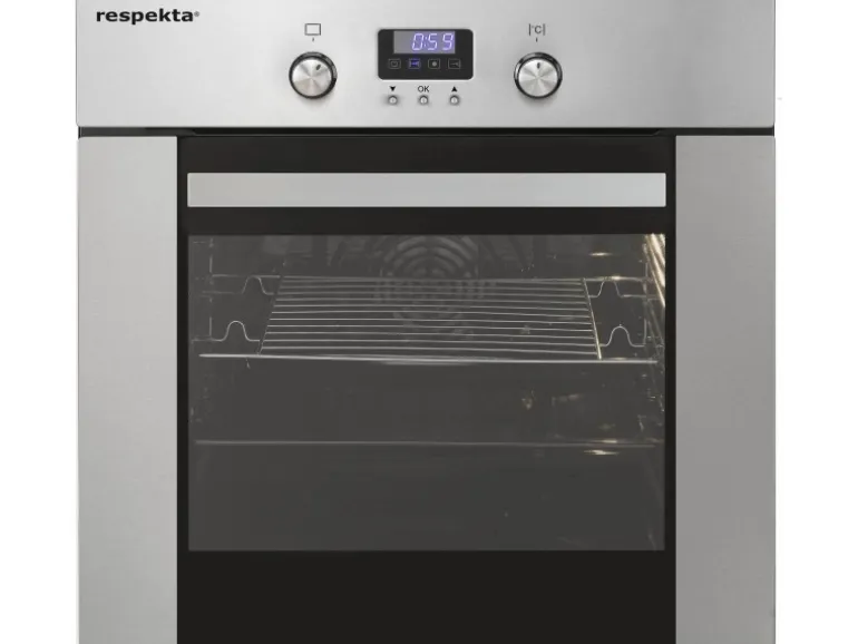 Respekta Premium Küchenzeile 280 cm Grifflos Grau Hochglanz-Weiß