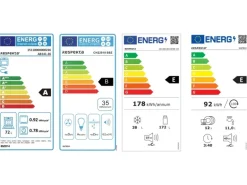 Respekta Premium Küchenzeile GLRP445HESSGKEOES Grifflos 445 cm Schwarz Eiche NB