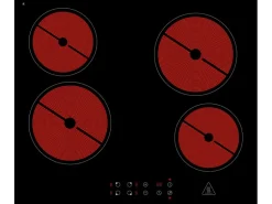 Respekta Premium Küchenzeile GLRP445HESSGKEOES Grifflos 445 cm Schwarz Eiche NB