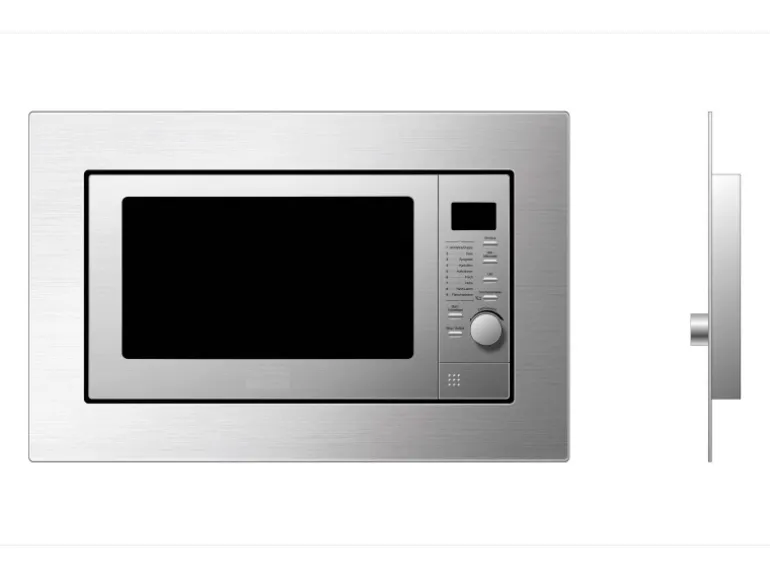 Respekta Premium Winkelküche Grifflos 345 cm Schwarz Hochglanz-Weiß