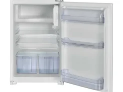 Respekta Premium Winkelküche Grifflos 280 cm Schwarz Hochglanz-Weiß