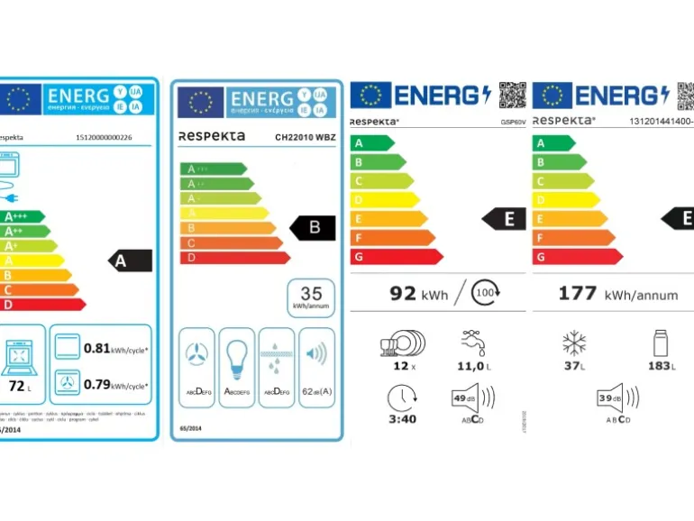 Respekta Premium Winkelküche 260 x 200 cm Weiß Hochglanz-Eiche Grau