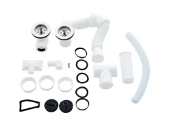 Respekta Rundbecken Set Edelstahl