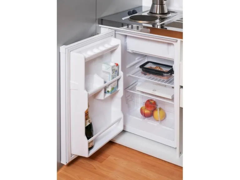 Respekta Schrankküche SKWGMI reversibel Grau-Weiß