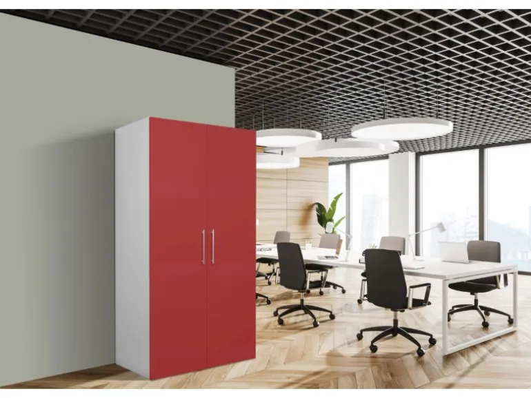 Respekta Schrankküche SKWGMIC reversibel Grau-Weiß