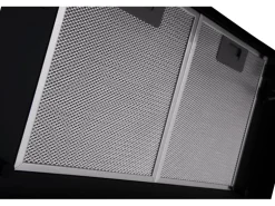 Respekta Schräghaube CH42090BSA 90 cm Black Steel