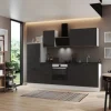 Respekta Selection Küchenzeile Elisabeth RS280WGH 280 cm Grau-Weiß