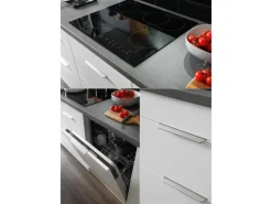 Respekta Selection Küchenzeile Elisabeth RS310HGWH 310 cm Weiß-Grau