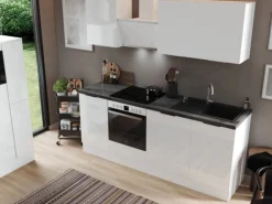 Respekta Selection Küchenzeile Elisabeth RS370WWH 370 cm Weiß