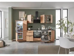 Respekta Selection Küchenzeile Elisabeth RS310AAH 310 cm Artisan Eiche Nachbild.