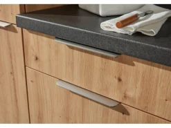 Respekta Selection Küchenzeile Elisabeth RS370WAH 370 cm Artisan Eiche Nb.-Weiß