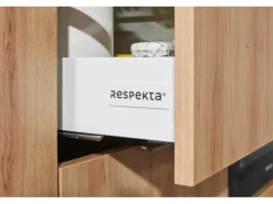 Respekta Selection Küchenzeile Elisabeth RS370WAH 370 cm Artisan Eiche Nb.-Weiß