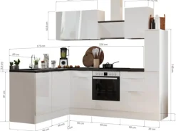 Respekta Selection Winkelküche Elisabeth RSL250AAH 250 cm Artisan Eiche Nb.