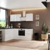 Respekta Selection Winkelküche Elisabeth RSL220WWH 220 cm Weiß