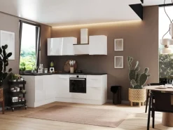 Respekta Selection Winkelküche Elisabeth RSL220WWH 220 cm Weiß