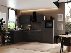 Respekta Selection Winkelküche Elisabeth RSL310HGGH 310 cm Grau