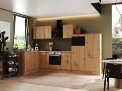 Respekta Selection Winkelküche Elisabeth RSL340AAH 340 cm Artisan Eiche Nb.