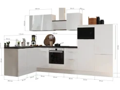 Respekta Selection Winkelküche Elisabeth RSL340AAH 340 cm Artisan Eiche Nb.