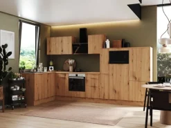 Respekta Selection Winkelküche Elisabeth RSL370AAH 370 cm Artisan Eiche Nb.