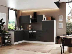 Respekta Selection Winkelküche Elisabeth RSL310WGH 310 cm Grau-Weiß