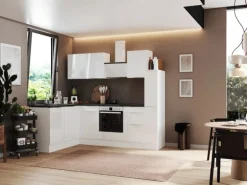 Respekta Selection Winkelküche Elisabeth RSL250WWH 250 cm Weiß