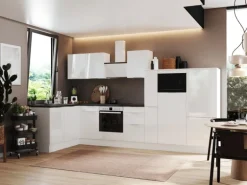 Respekta Selection Winkelküche Elisabeth RSL370WWH 370 cm Weiß