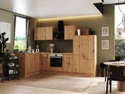 Respekta Selection Winkelküche Elisabeth RSL310AAH 310 cm Artisan Eiche Nb.