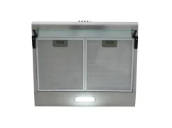 Respekta Unterbau-Dunstabzugshaube CH1259IXCN Edelstahl 60 cm EEK: B Glasschirm