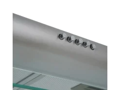 Respekta Unterbau-Dunstabzugshaube CH1259IXCN Edelstahl 60 cm EEK: B Glasschirm