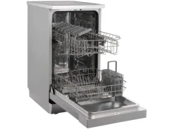 Respekta Unterbau-Geschirrspüler Bena 45 cm Silber