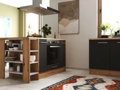 Respekta Winkelküche Hilde 310 x 172 cm Grau