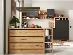 Respekta Winkelküche Hilde 310 x 172 cm Grau