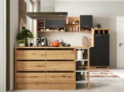 Respekta Winkelküche Hilde 280 x 172 cm Grau